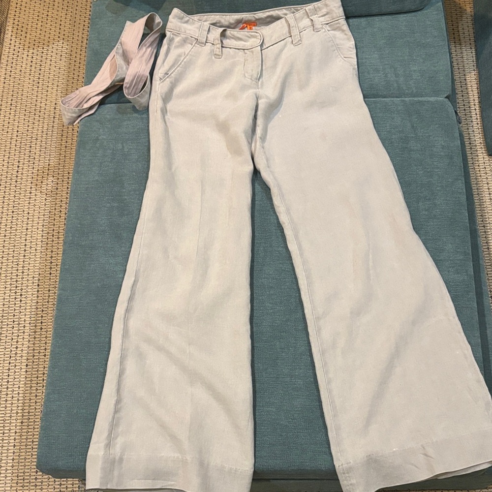 BCBG Generation wide leg linen